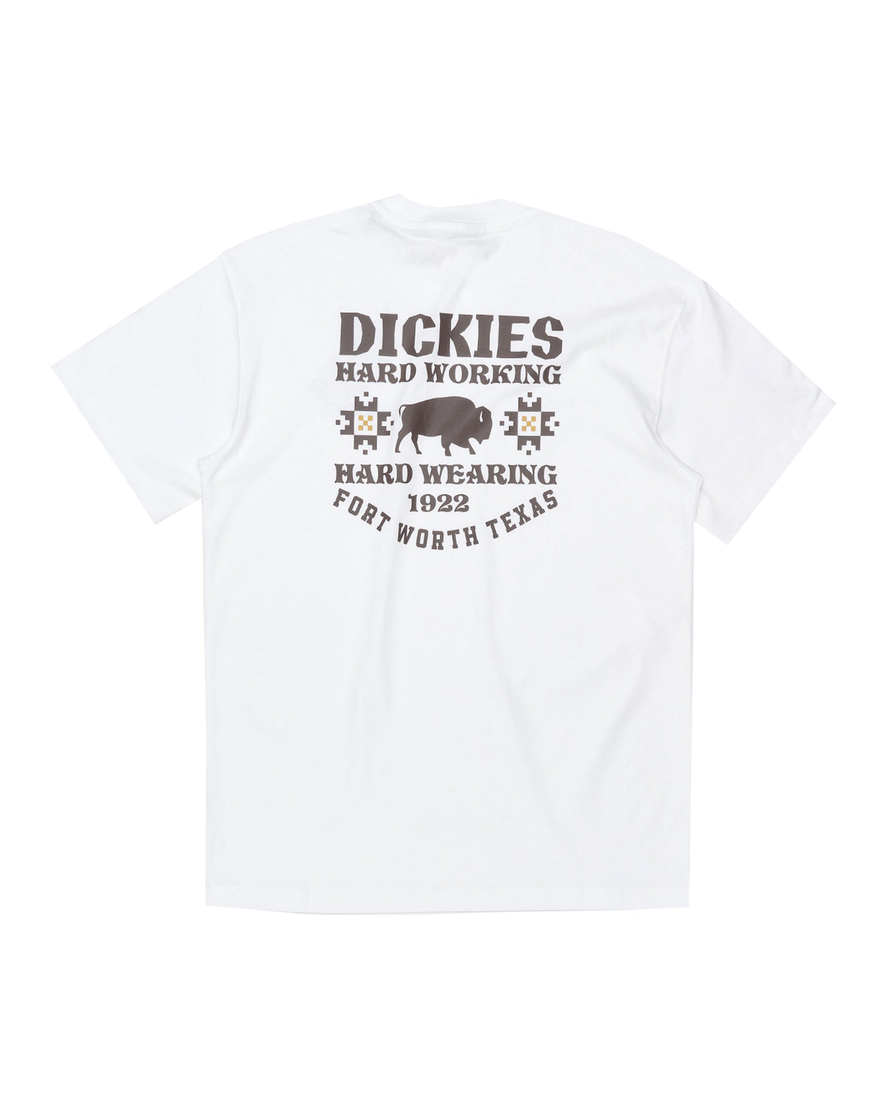 Man Tee Dickies Hays White
