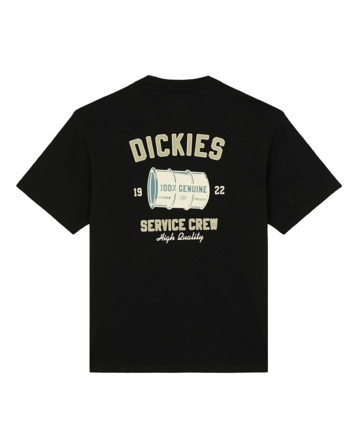 T-Shirt Uomo Dickies Service Crew Ss Tee Black