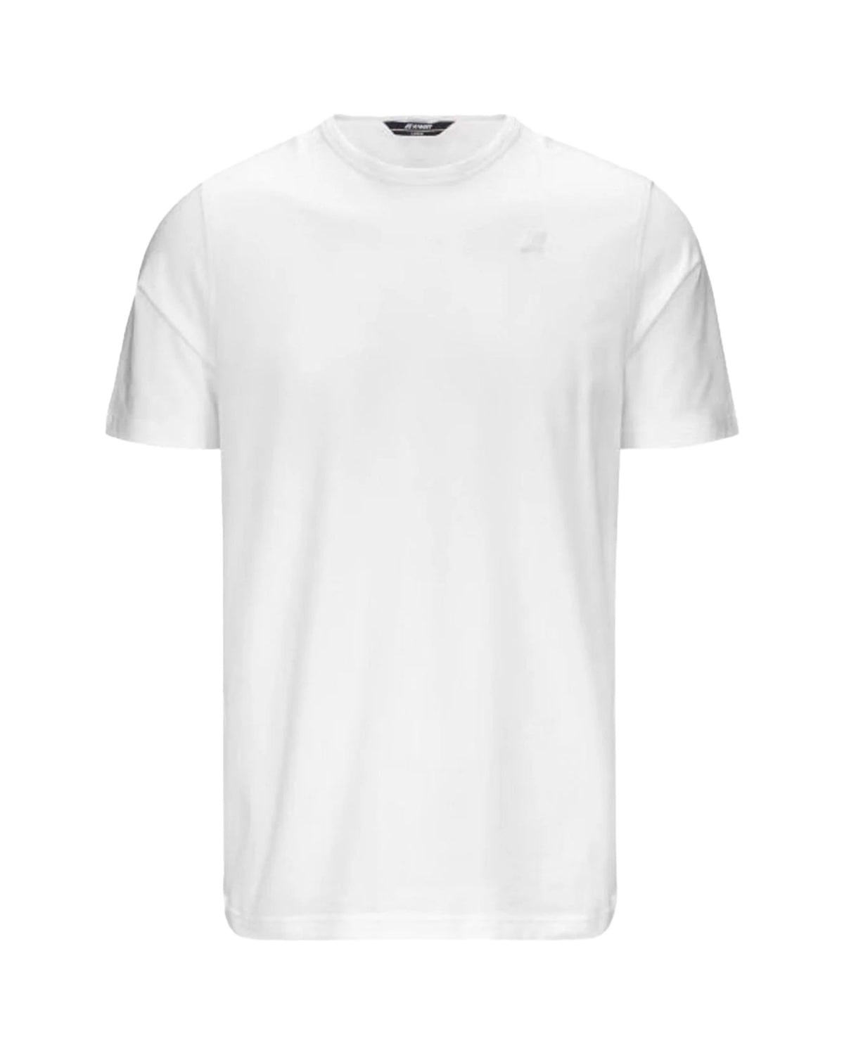 T-Shirt Uomo K-Way Adame Light Stretch Jersey Bianco