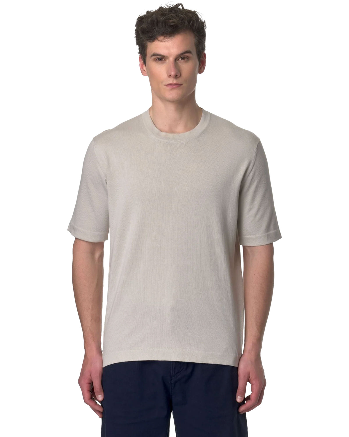 T-Shirt Uomo K-Way Combe Beige