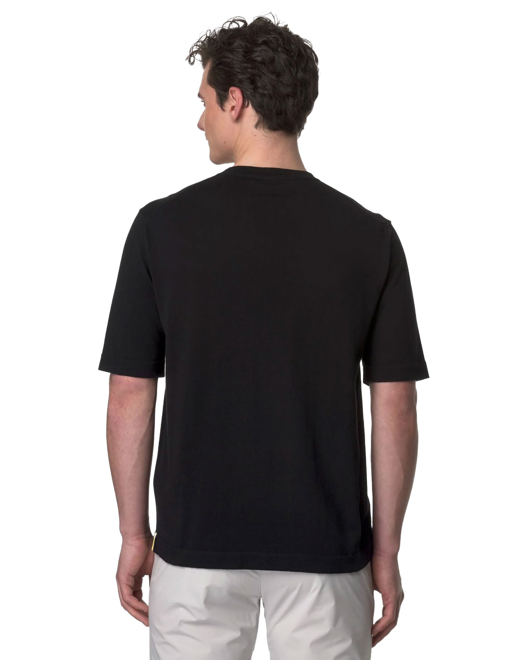T-Shirt Uomo K-Way Combe Nero