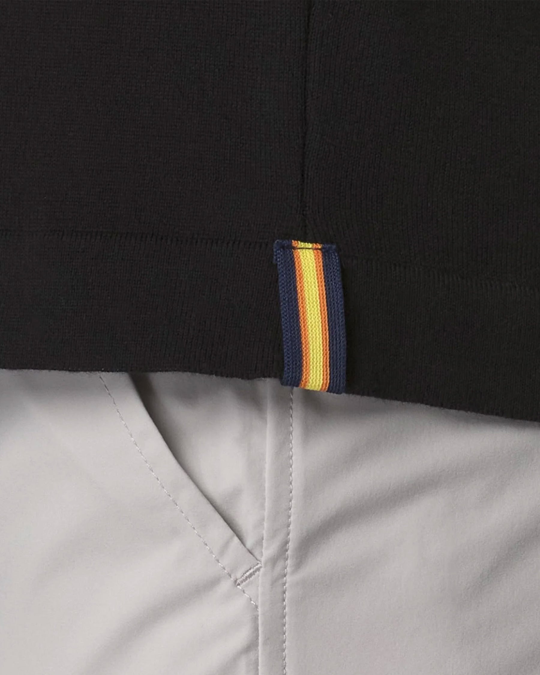 T-Shirt Uomo K-Way Combe Nero