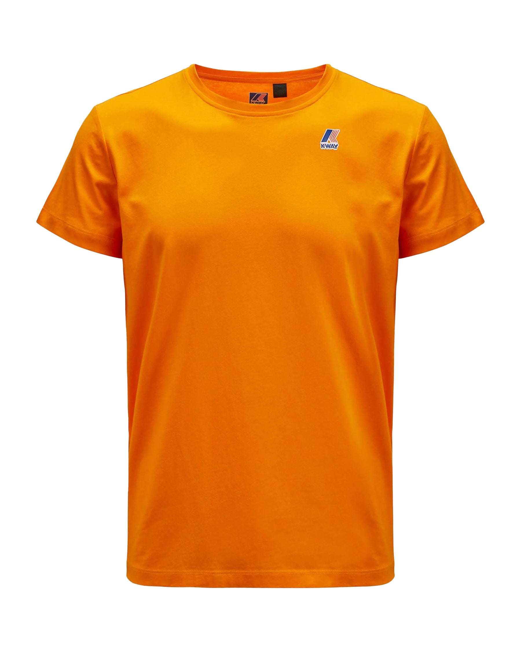 T-Shirt Uomo K-Way Le Vrai Edouard Arancione
