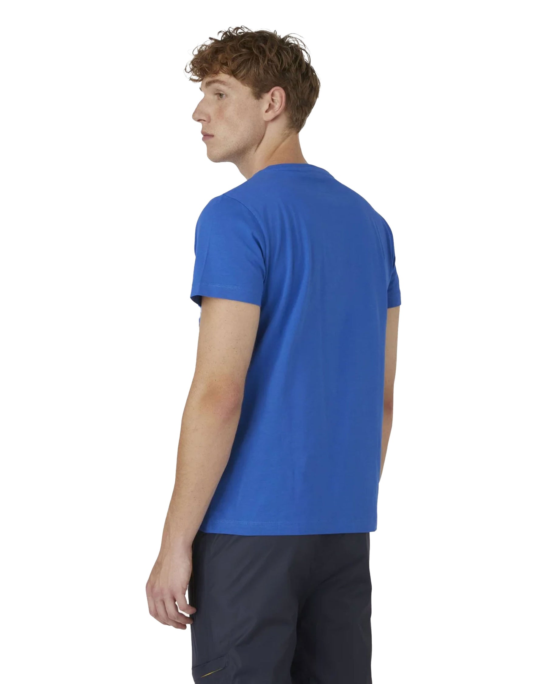 T-Shirt Uomo K-Way Le Vrai Edouard Blue Royal