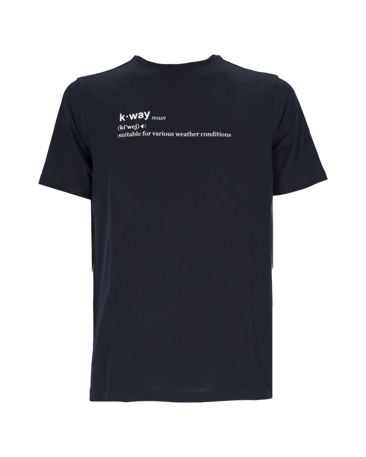 T-Shirt Uomo K-Way Odom AI Gen Jersei Blu