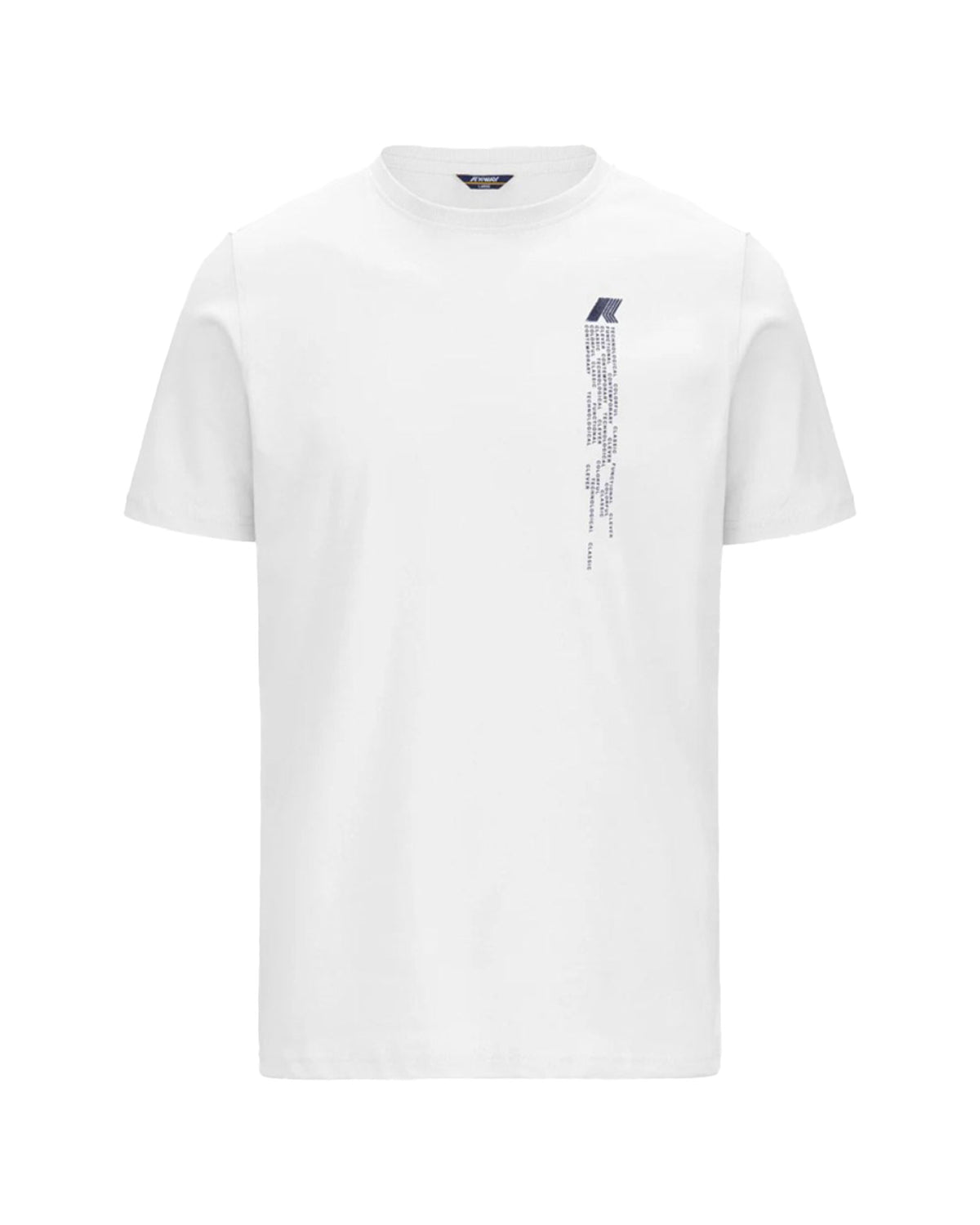 T-Shirt Uomo K-Way Odom Bianca