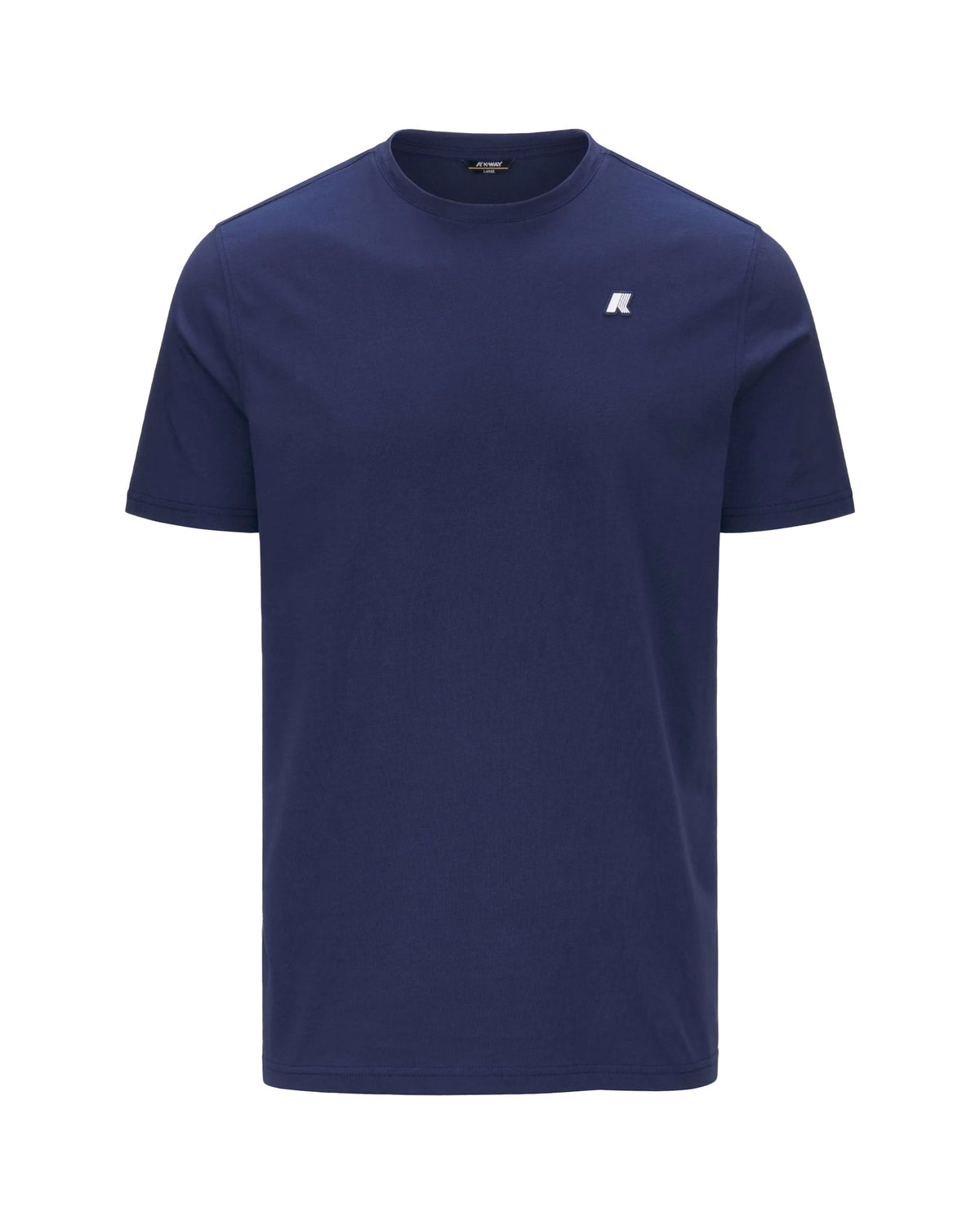 T-Shirt Uomo K-Way Odom Jersey Blu Chiaro