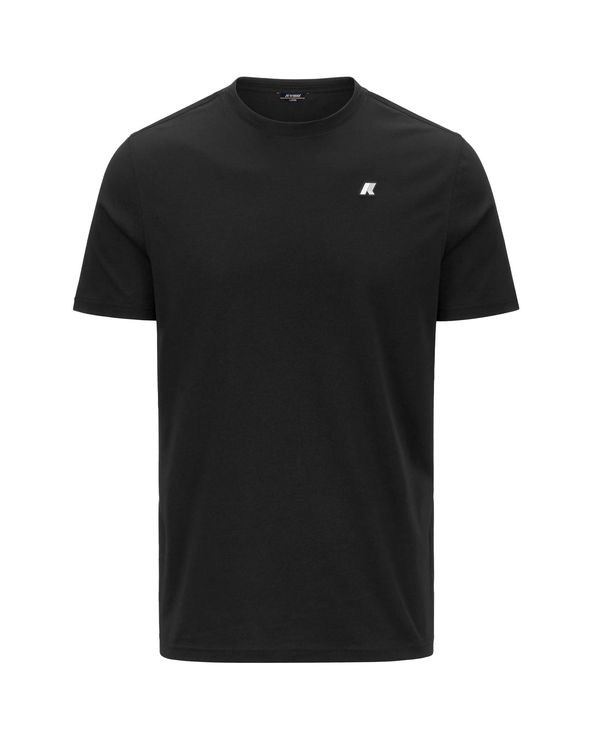 T-Shirt Uomo K-Way Odom Jersey Nero