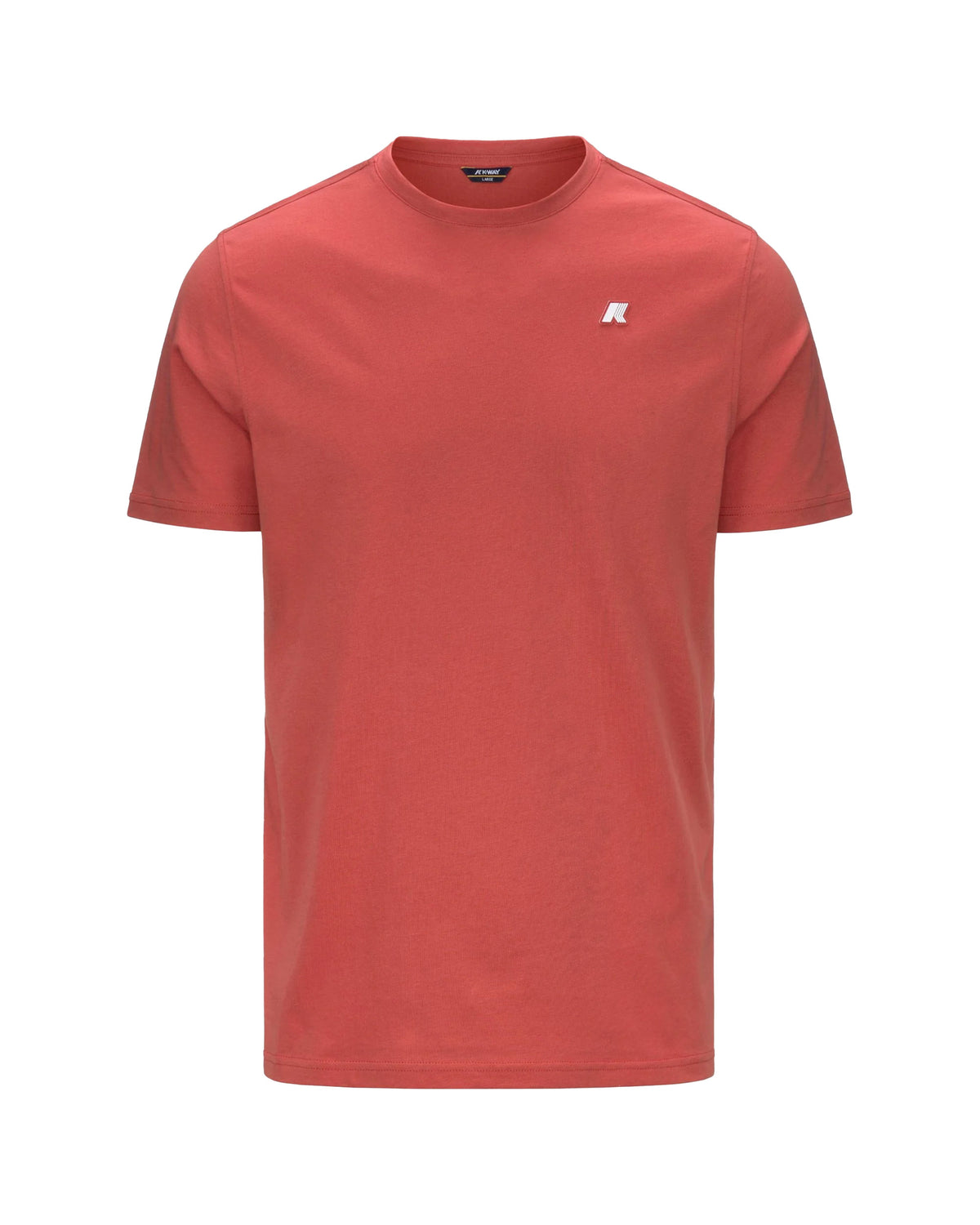 T-Shirt Uomo K-Way Odom Jersey Rosso