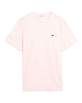 T-Shirt Uomo Lacoste Basic Logo Rosa