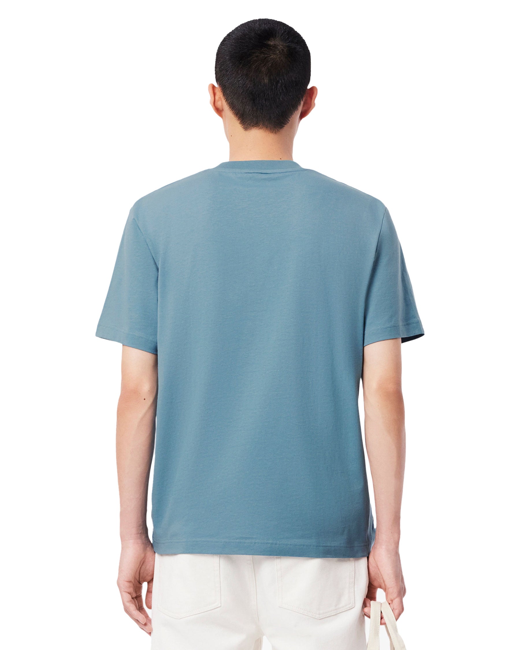 T-Shirt Uomo Lacoste Blu Chiaro