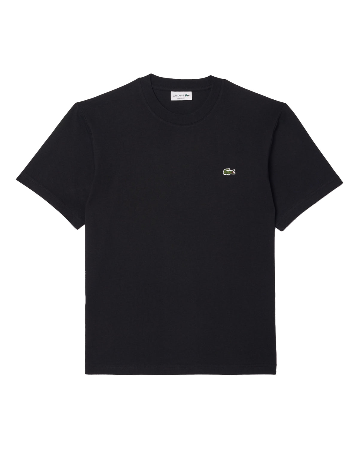 T-Shirt Uomo Lacoste Classic Logo Nero