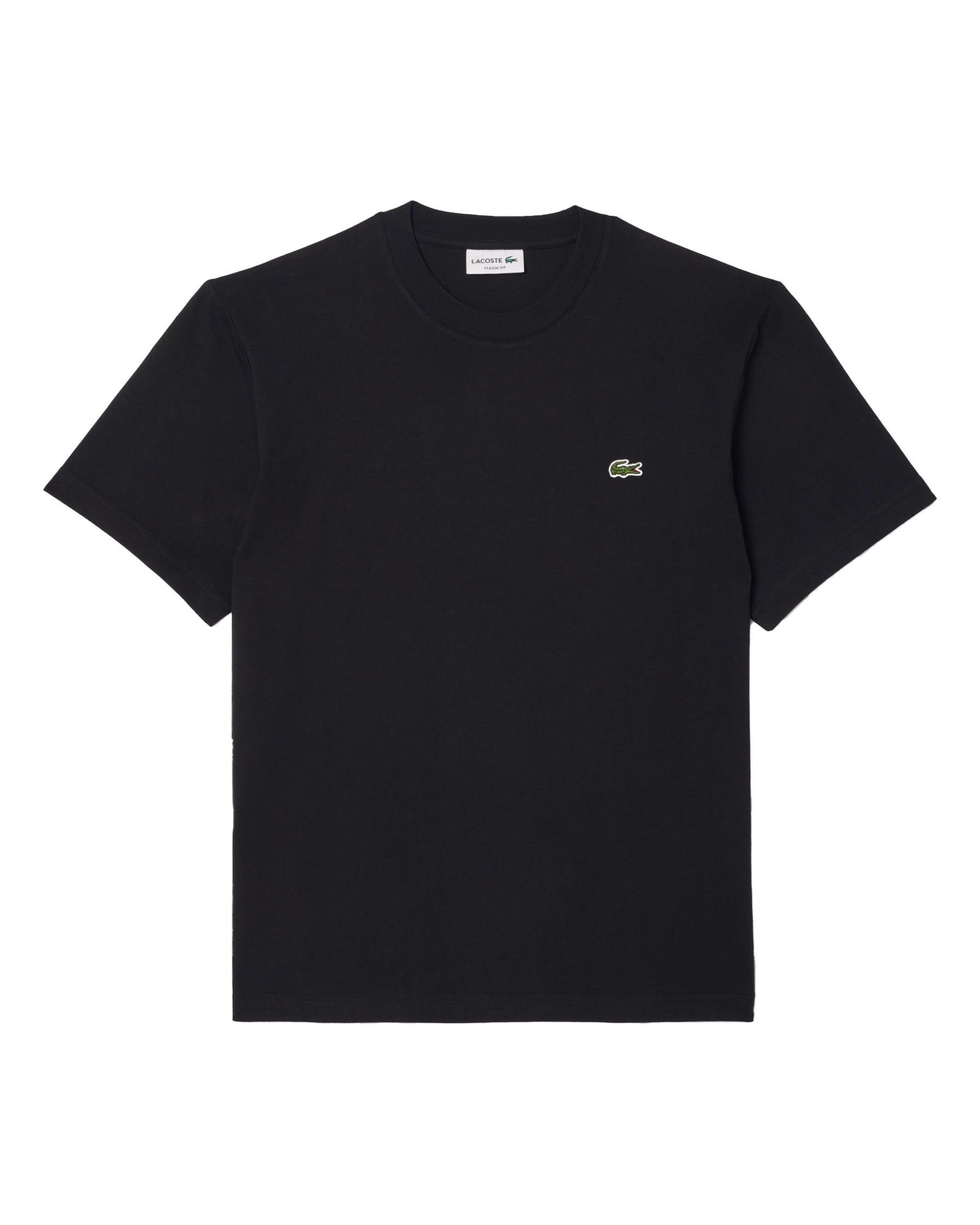 Man Tee Lacoste Classic Logo Black