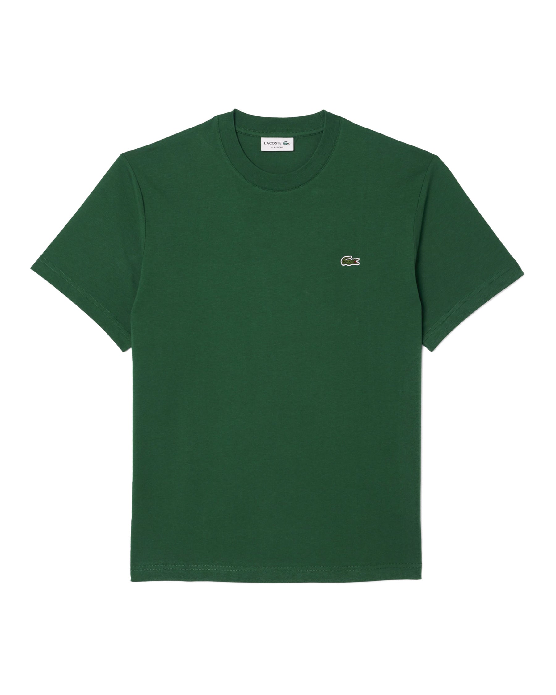 T-Shirt Uomo Lacoste Classic Logo Verde