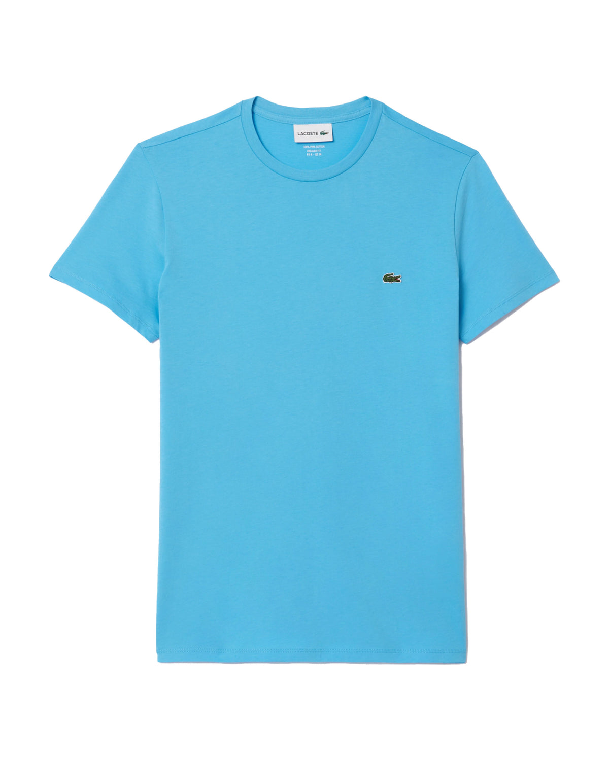T-Shirt Uomo Lacoste Pima Azzurro