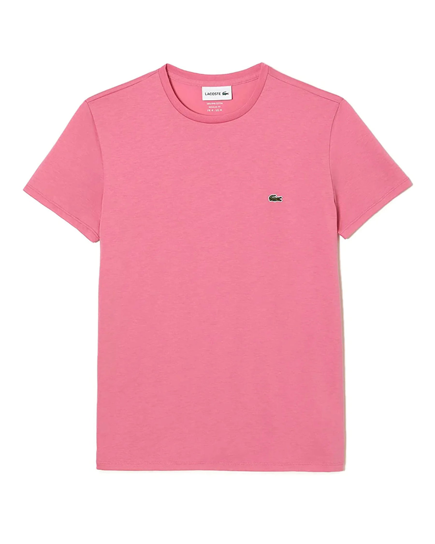 Man Tee Lacoste Pima Pink