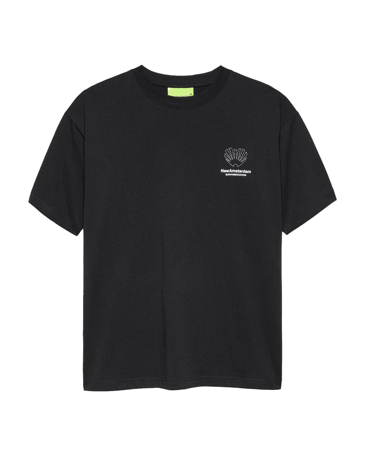 T-Shirt Uomo New Amsterdam Surfassociation Cpr Tee Nero