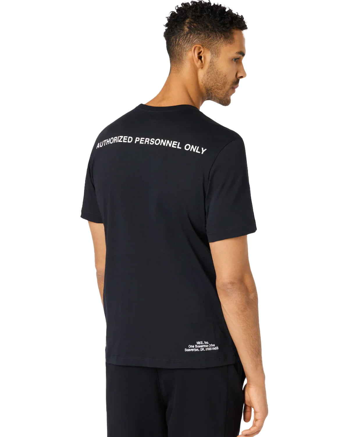 T-Shirt Uomo Nike Authorized Black