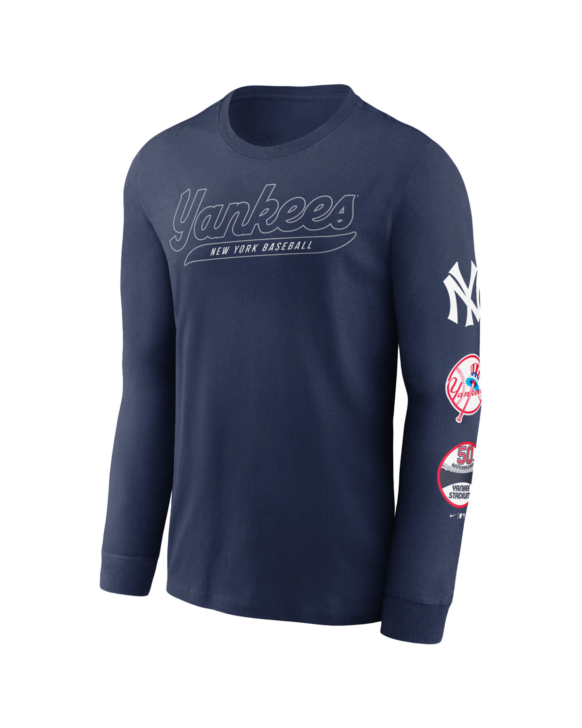 Man Tee Nike NY Yankees Knockout Cooperstown Blue