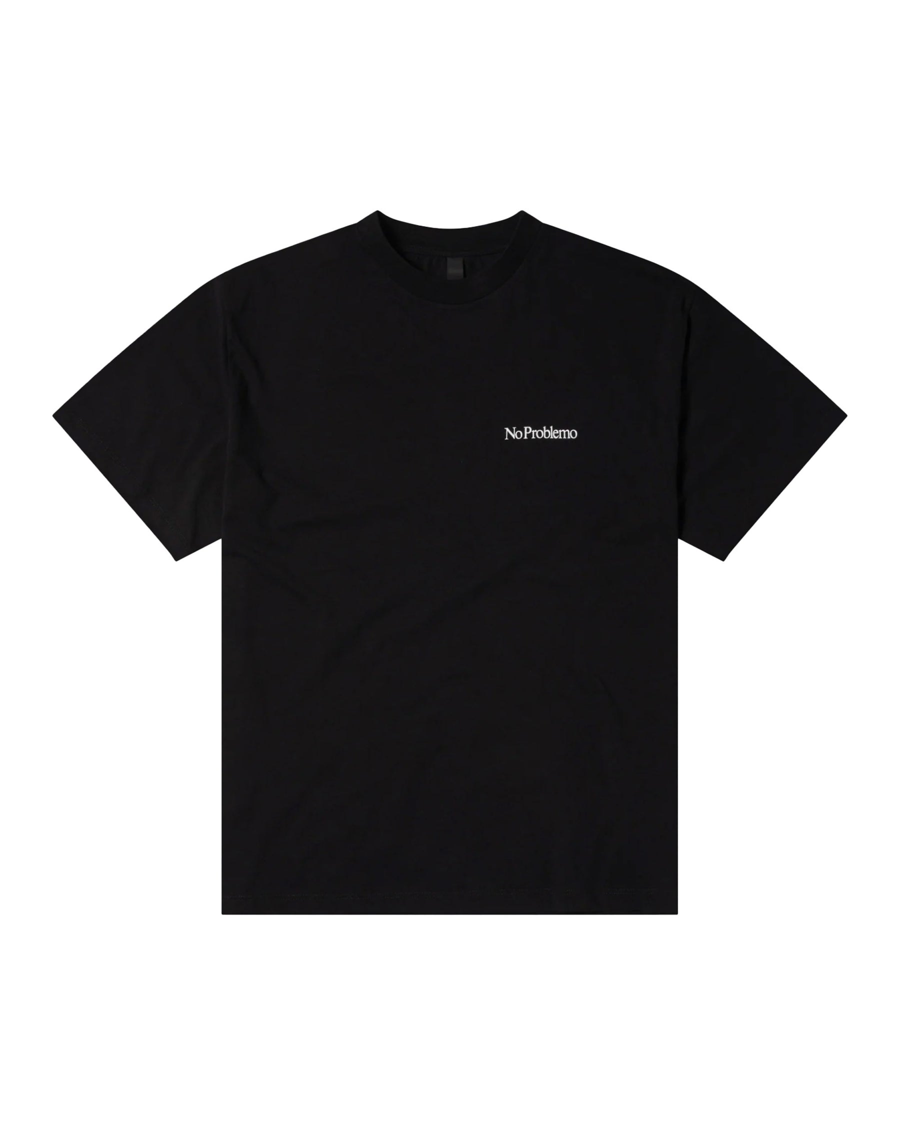 T-Shirt Uomo No Problemo Mini Problemo Tee Nero