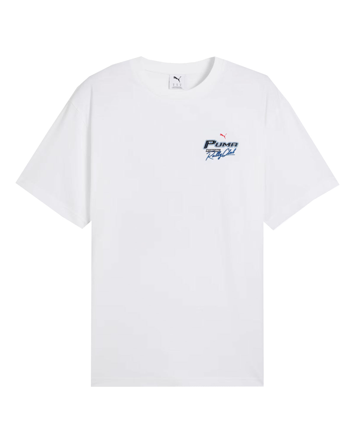 T-Shirt Uomo Puma Graphics Moto Relaxed Tee White