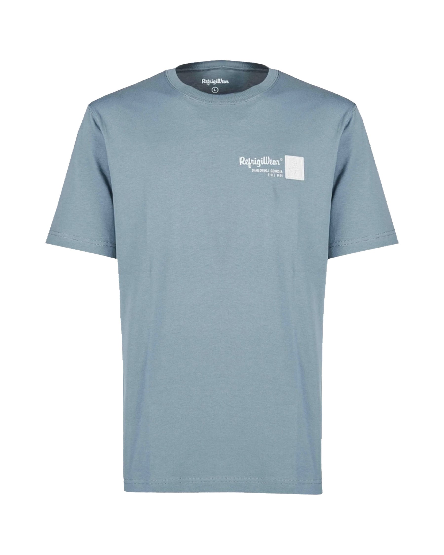 T-Shirt Uomo Refrigiwear Blanco Turchese