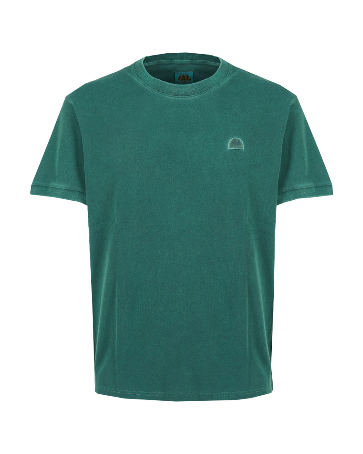 T-Shirt Uomo Sundek Stone Wash Verde