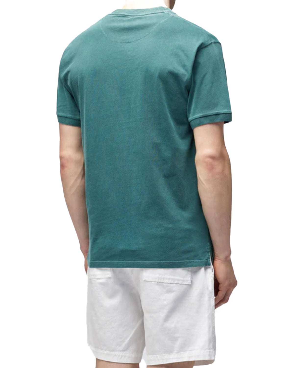 T-Shirt Uomo Sundek Stone Wash Verde