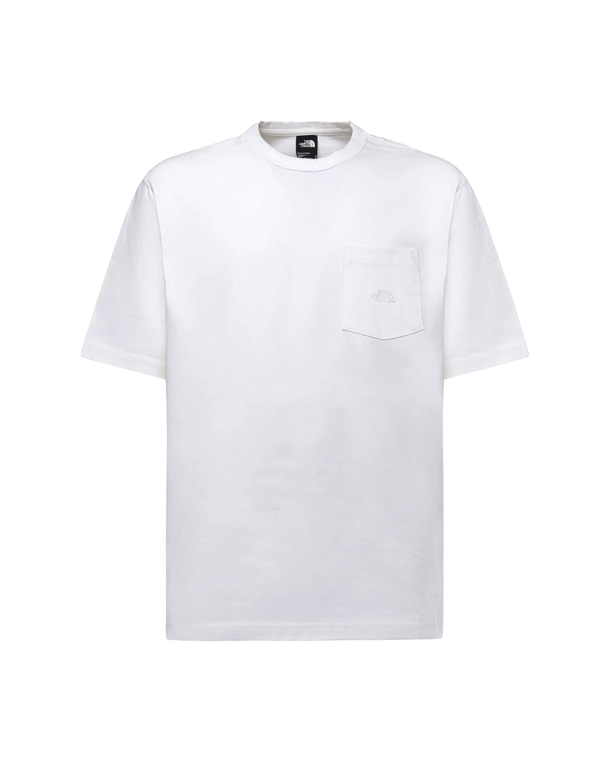 T-Shirt Uomo The North Face Dome Relaxed Ss Pocket Tee Bianco