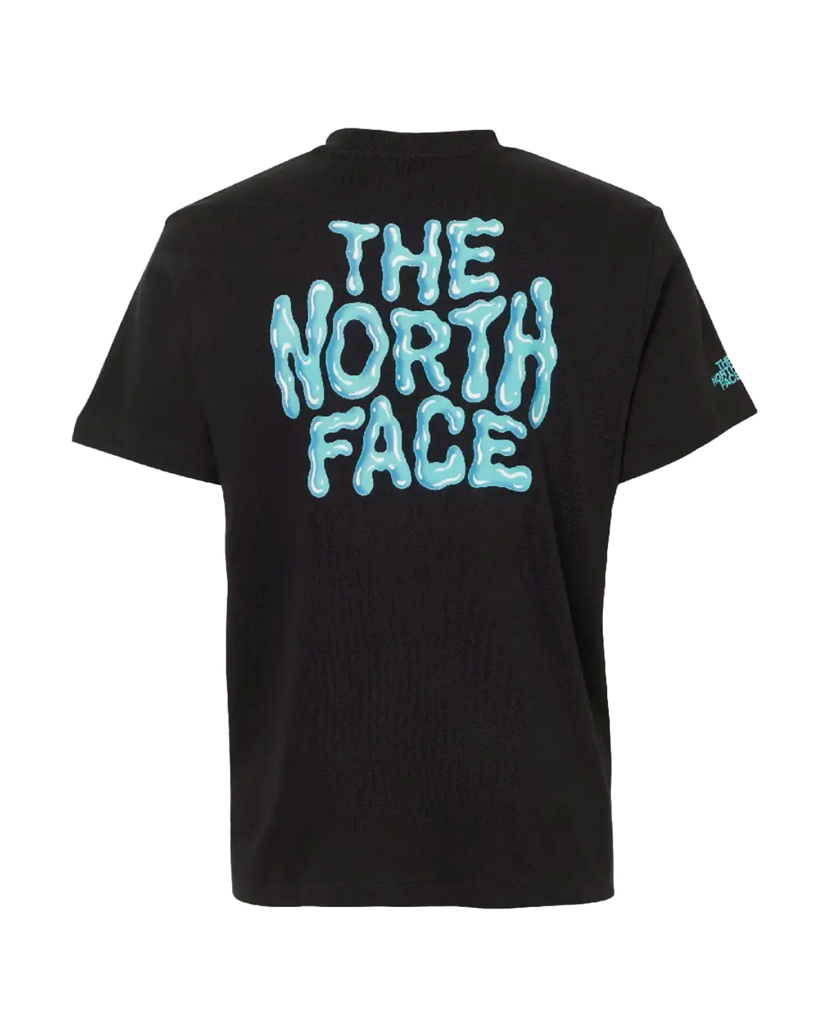 T-Shirt Uomo The North Face Drip Logo Nero