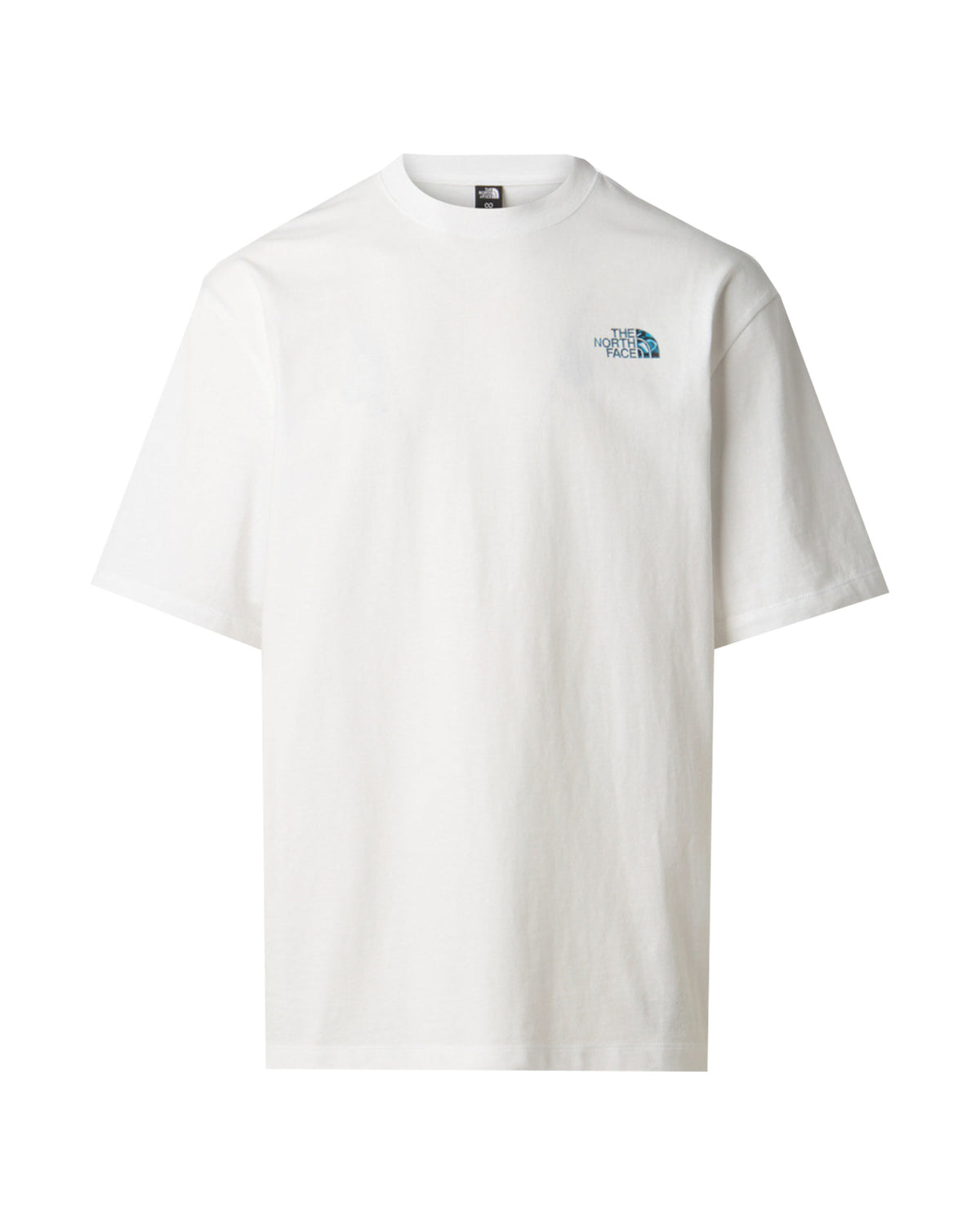 T-Shirt Uomo The North Face Liquid Box Nse Bianco