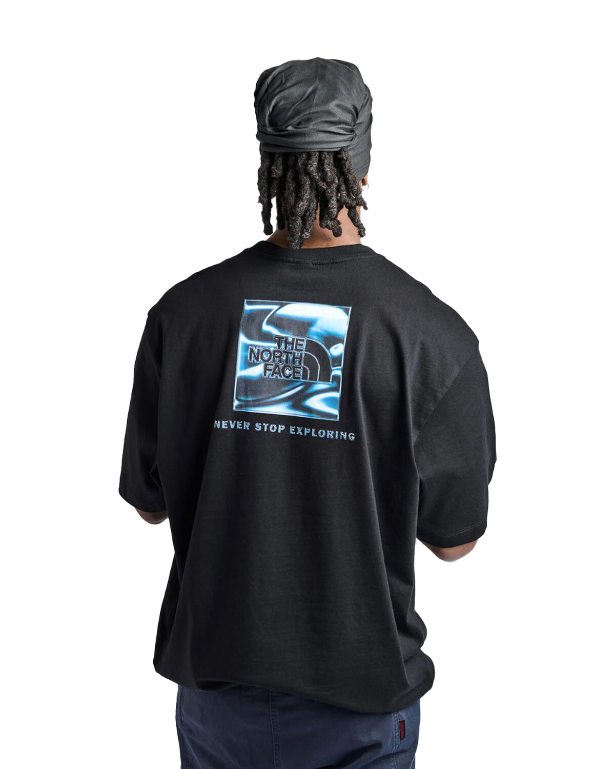 T-Shirt Uomo The North Face Liquid Box Nse Nero