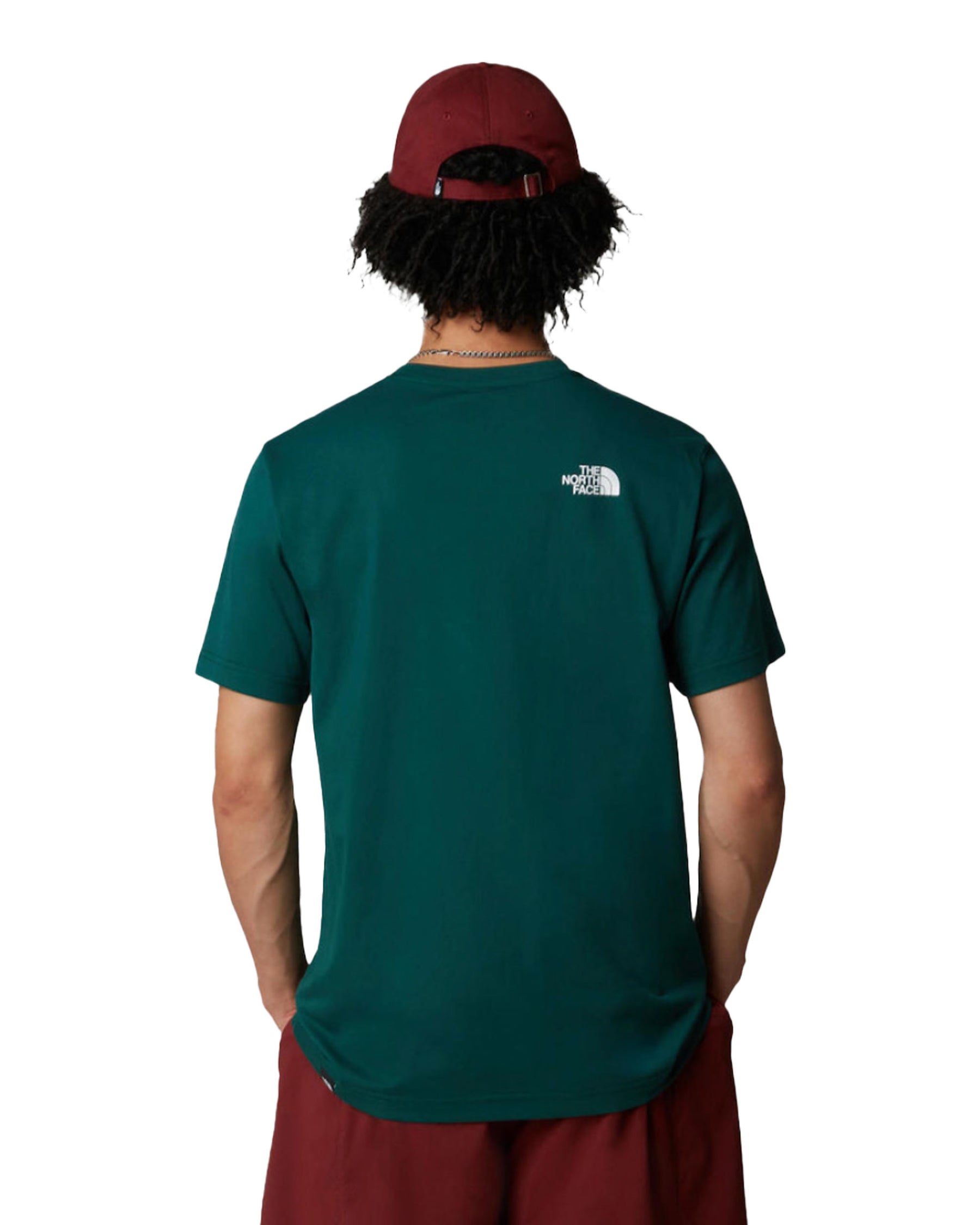 T-Shirt Uomo The North Face M Simple Dome Tee Deep Nori