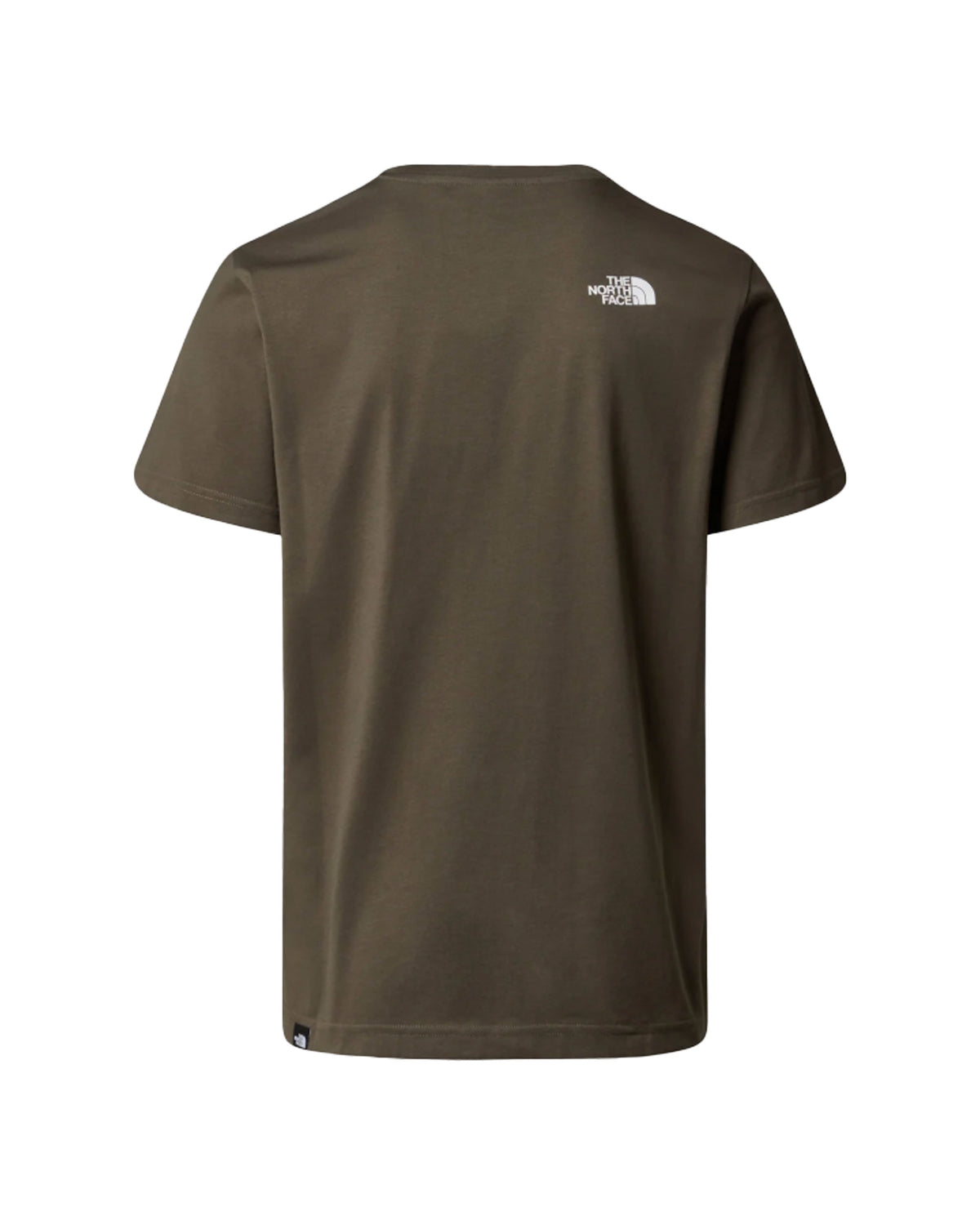 T-Shirt Uomo The North Face M Ss Simple Dome Tee New Taupe Green