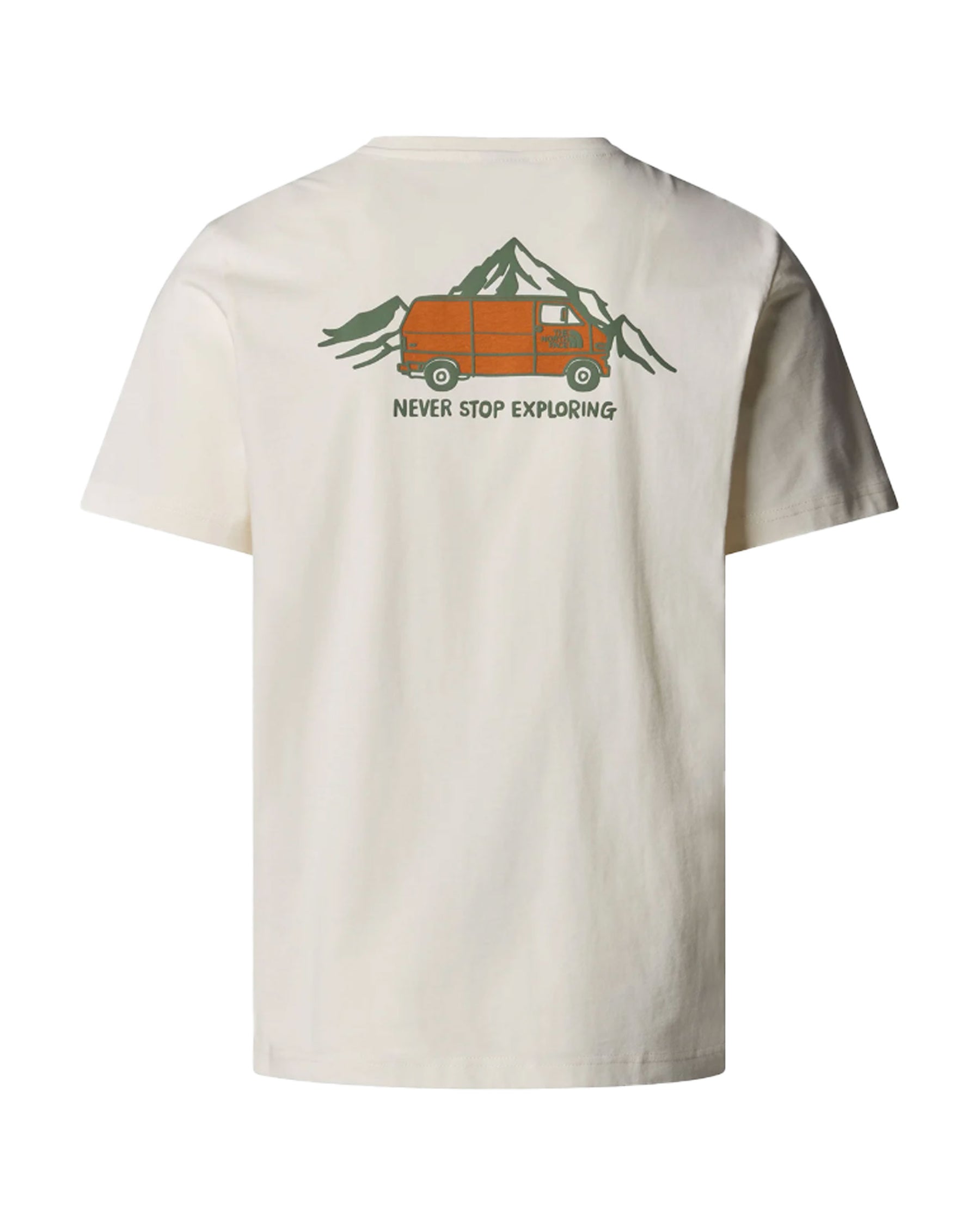 Men's The North Face Outdoor Graphic White T-shirt