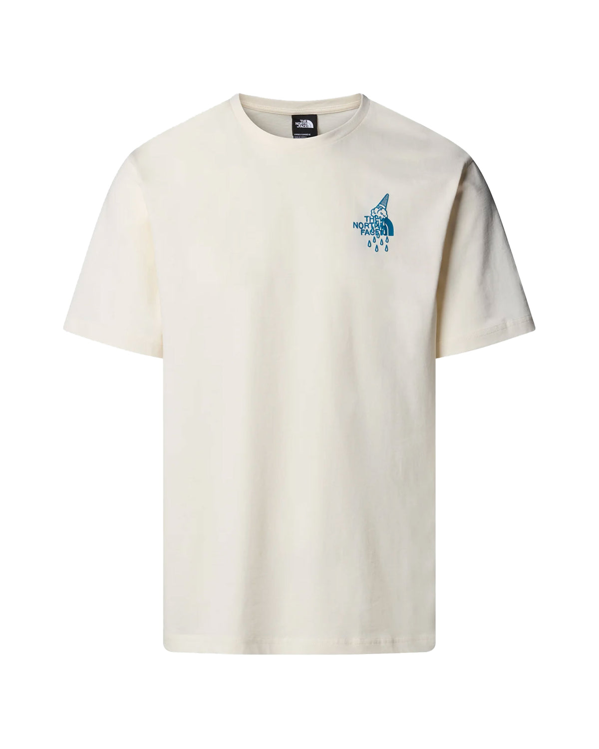 T-Shirt Uomo The North Face Powder Days Relaxed Cream