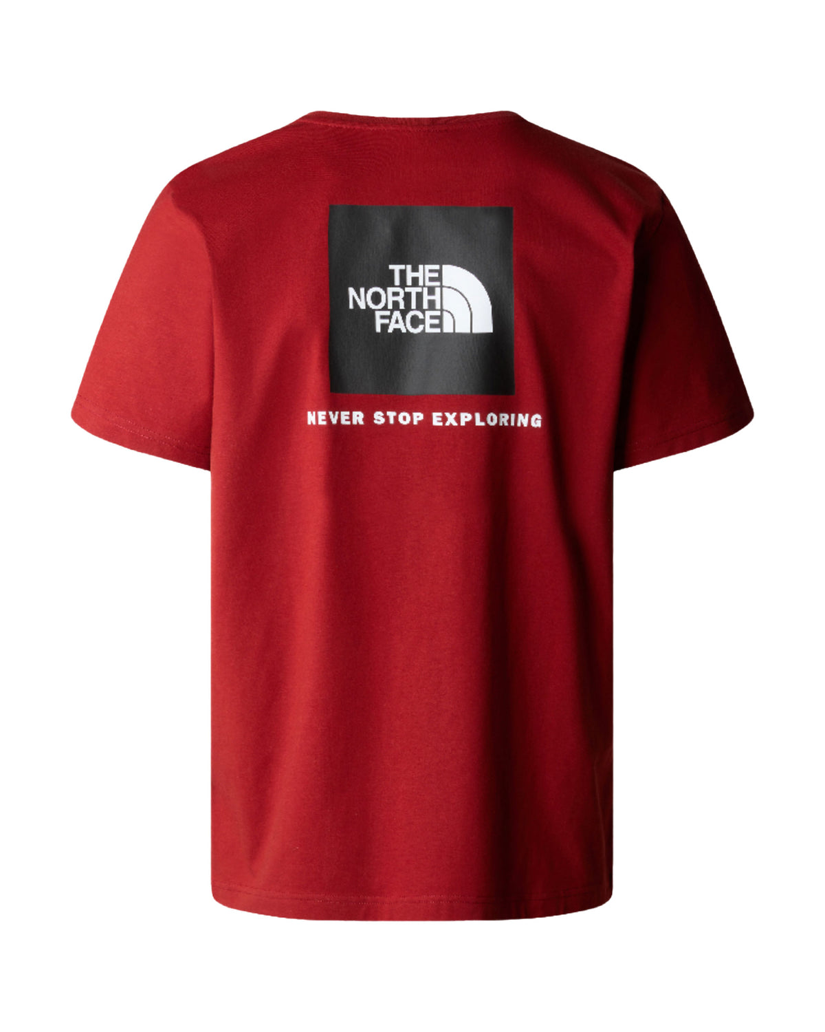 T-Shirt Uomo The North Face Redbox Iron Red