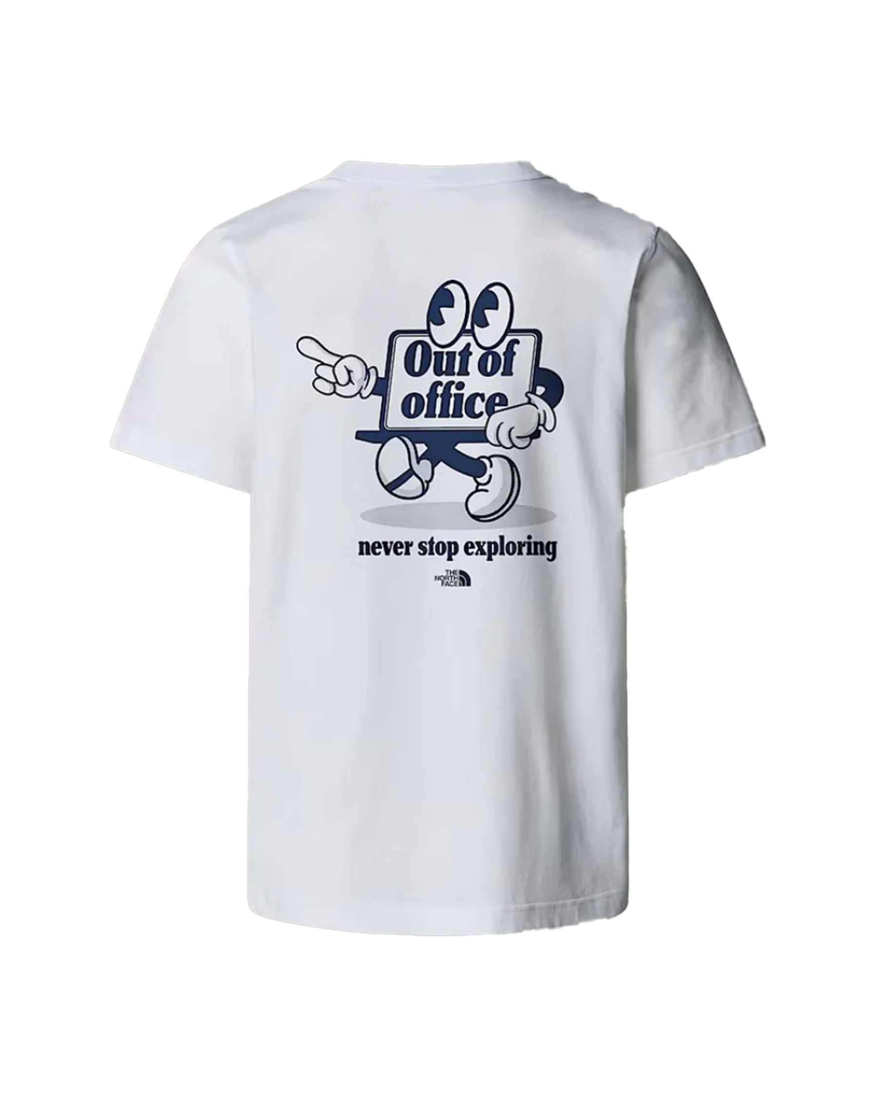 T-Shirt Uomo The North Face Wamfc Tee Bianco