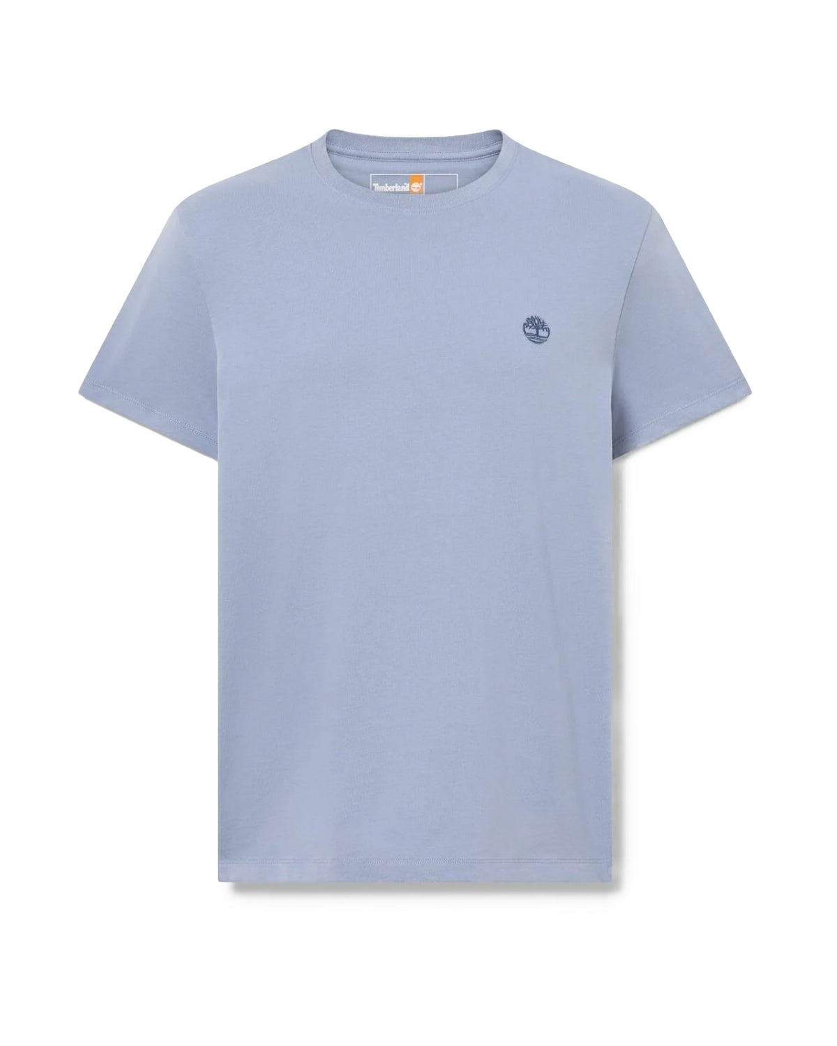 T-Shirt Uomo Timberland Dunstan River Short Sleeve Celeste Stone Wash