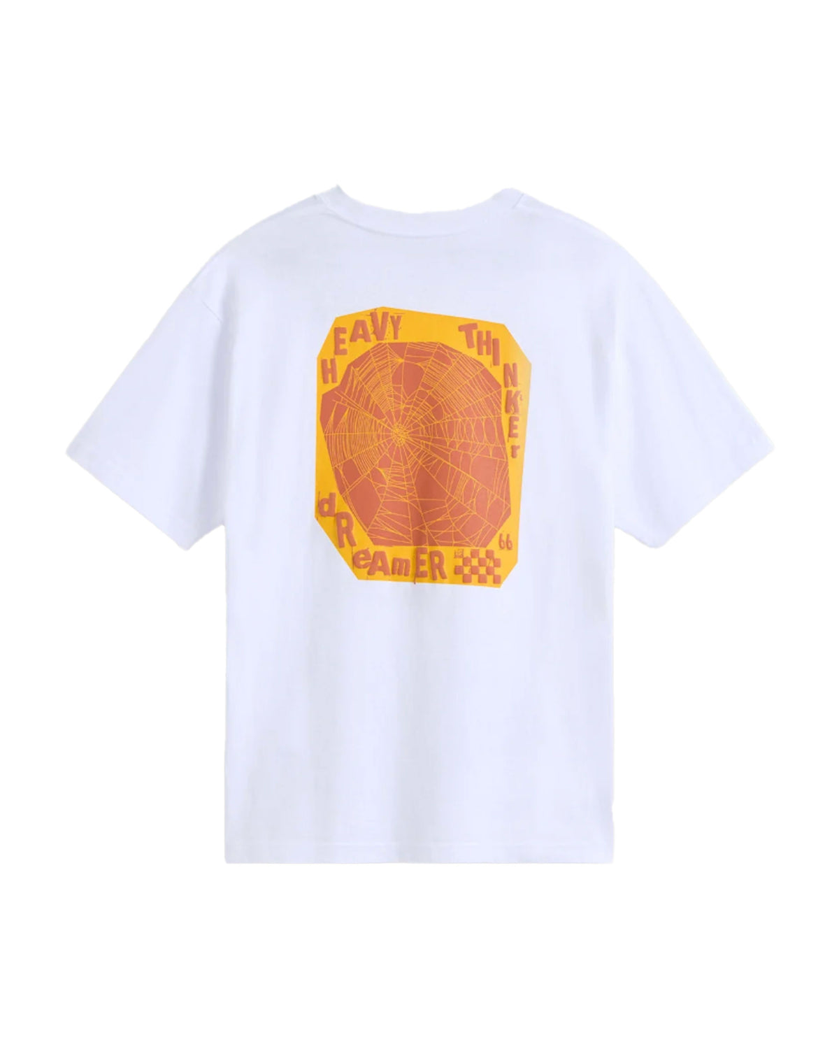 T-Shirt Uomo Vans Heavy Thinker Loose Ss White