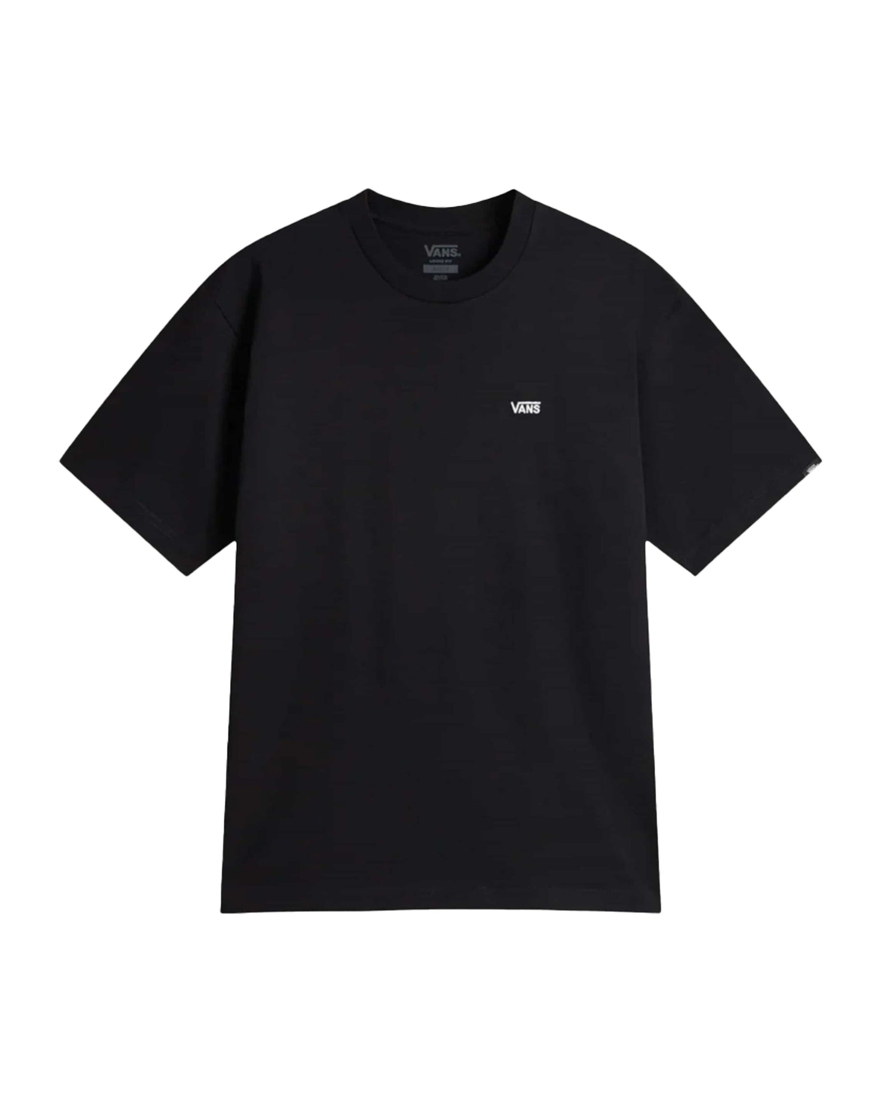 Man's Tee Vans Left Chest II Loose Ss Black