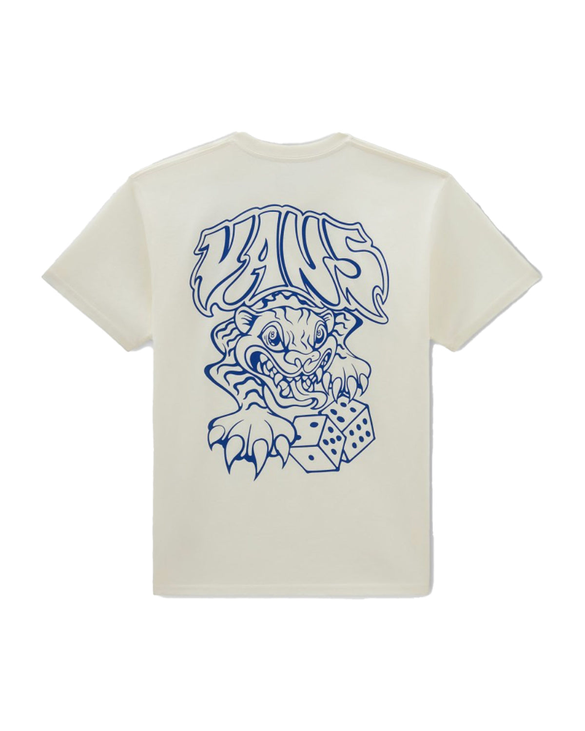 T-Shirt Uomo Vans Prowler Ss Marshmallow
