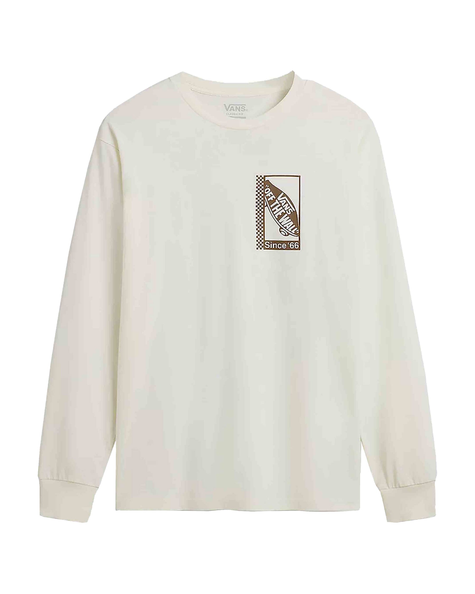 Man Tee Vans Tech Box LS Marshmallow