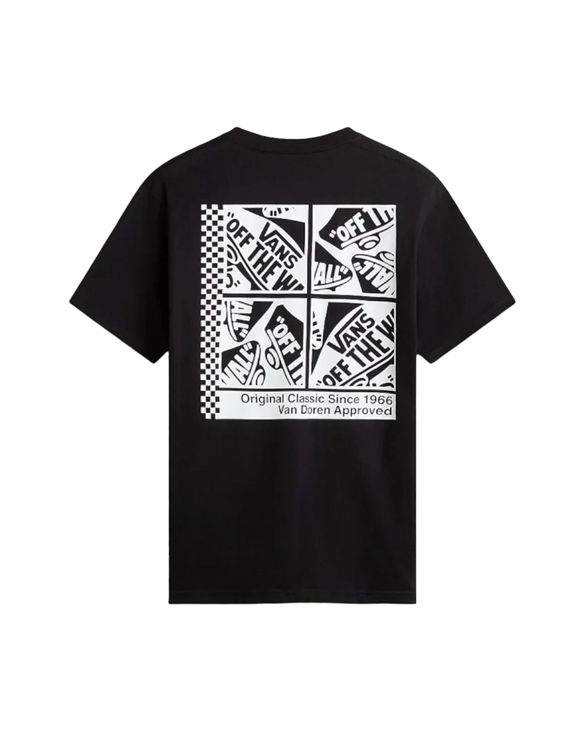 T-Shirt Vans Uomo Tech Box SS Tee Nero