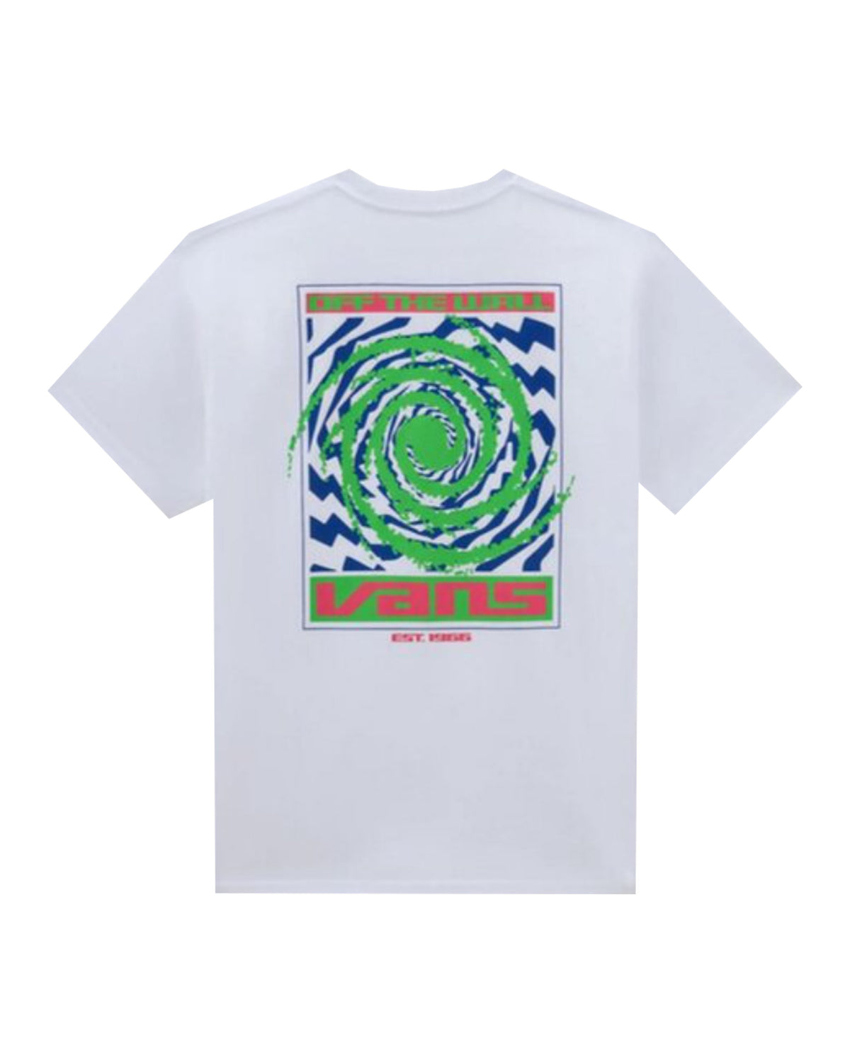 T-Shirt Vans Wormhole Warped SS tee Bianco