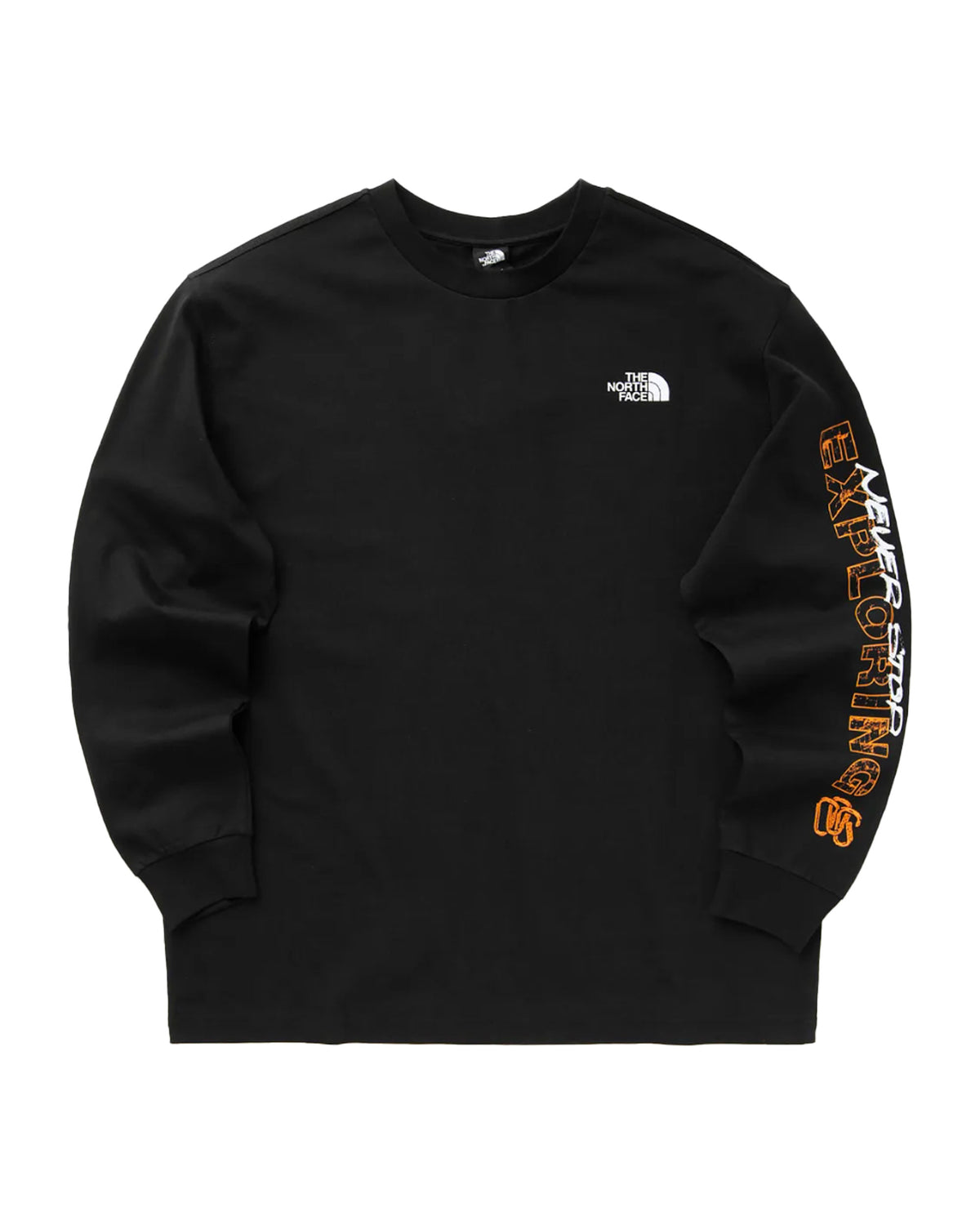 The North Face Unisex Ls Nse Oversized Black