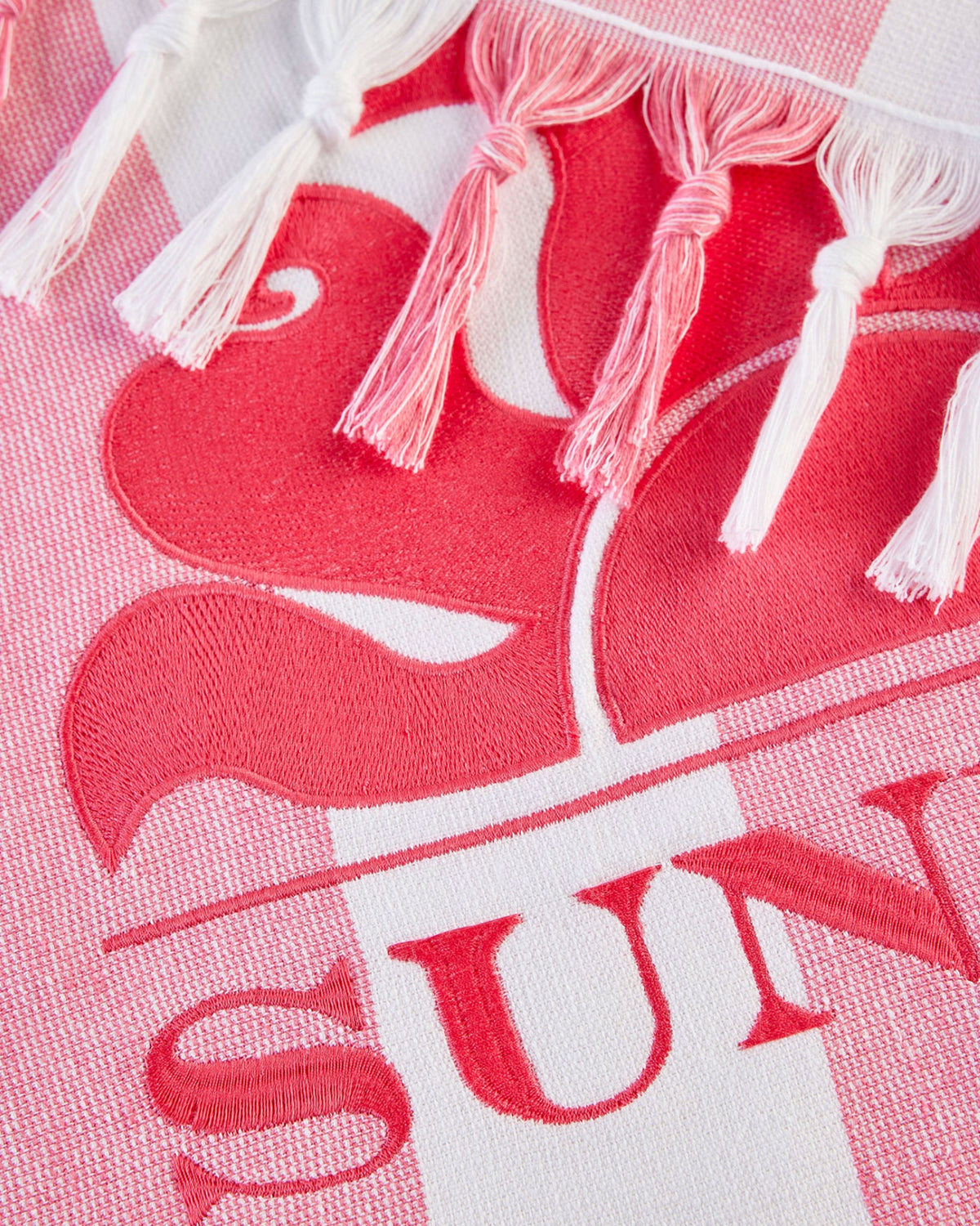 Telo Mare Sundek Cotone Boulders Towel Rosa