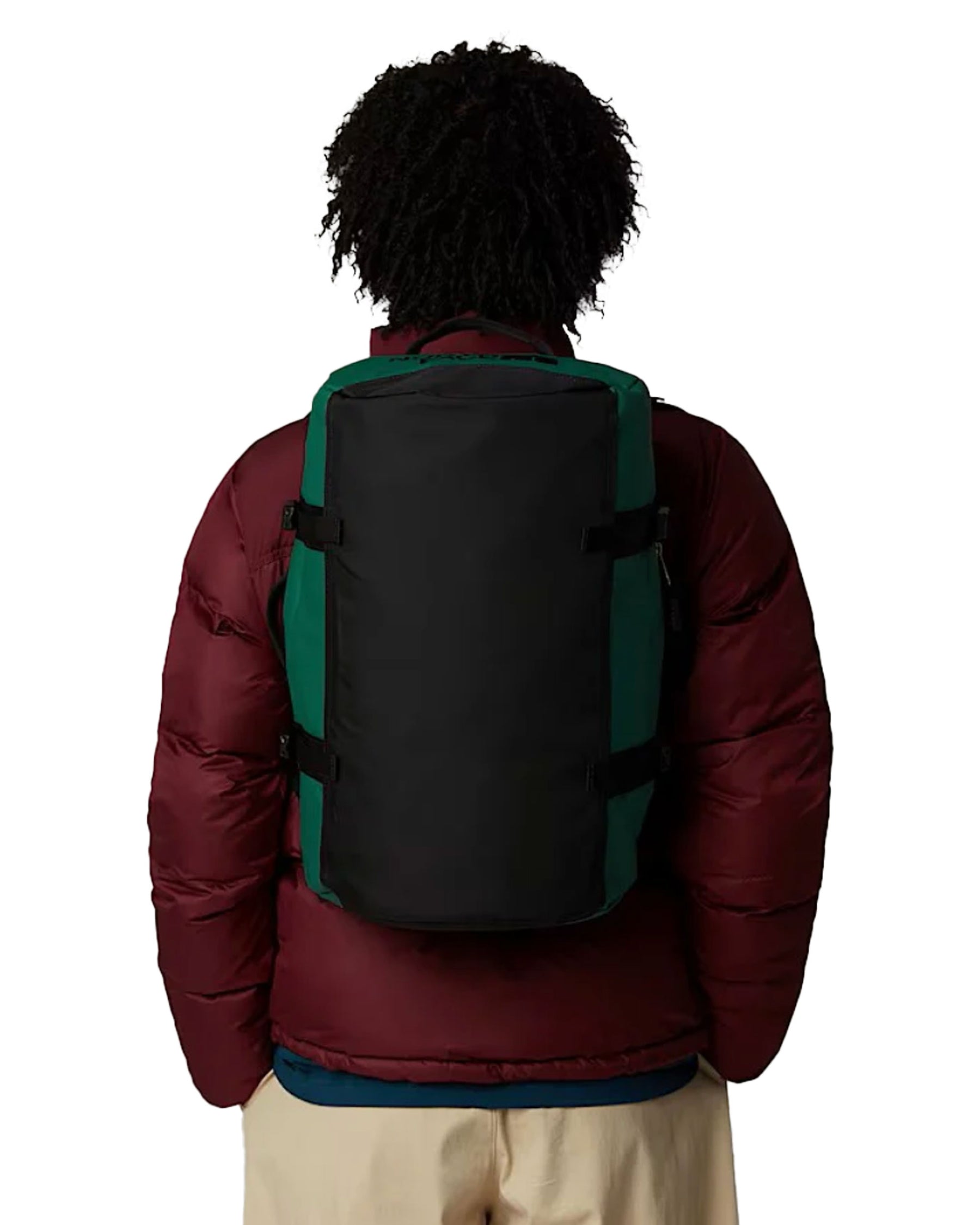 The North Face Base Camp Duffel-Xs Evergrn-Tnfblck