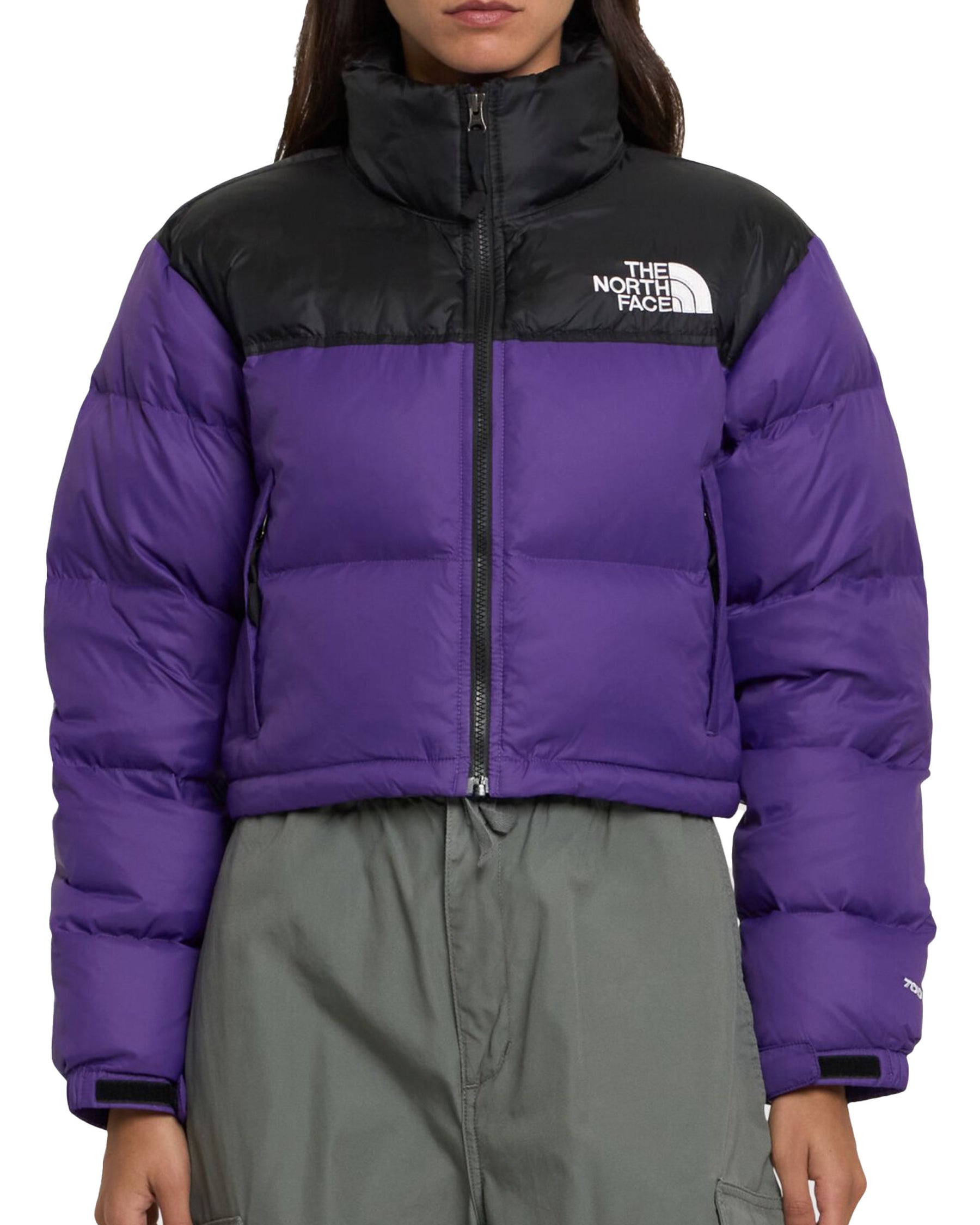 The North Face Nuptse Short Jacket Violet-Black