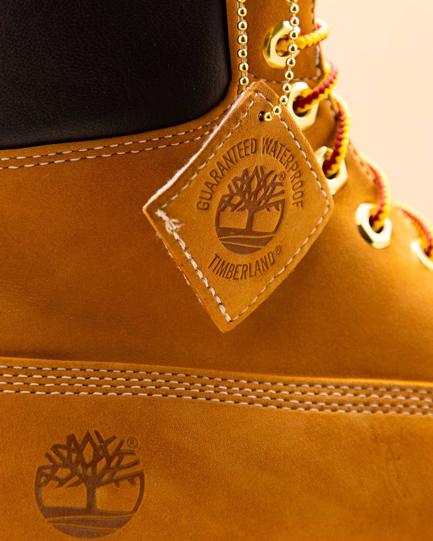 Timberland Premium 6 Inch Lace Up Waterproof Boot Wheat